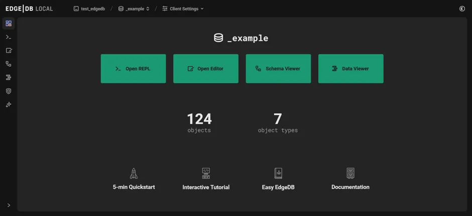 EdgeDB UI